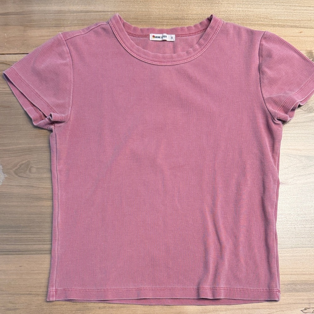 Lexi Rib Sun-In Crew Tee